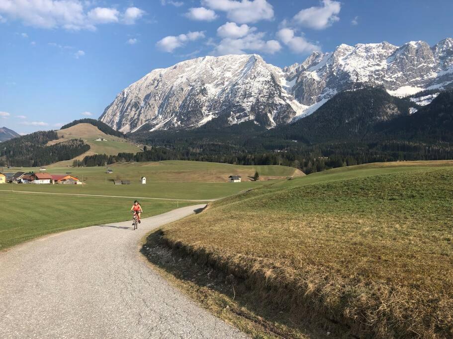 Alpenurlaub II Wohnung Mit Traumausblick Bad Mitterndorf Eksteriør billede